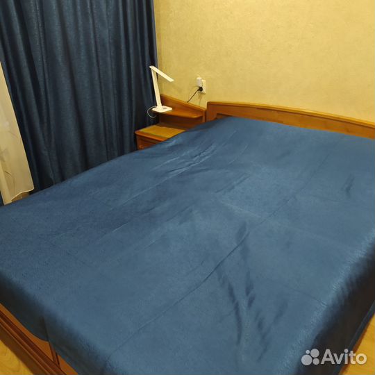 Комплект шторы, тюль и покрывало