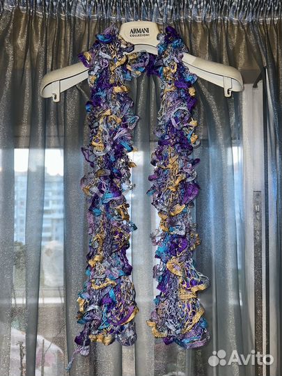 Шарфик кружевной