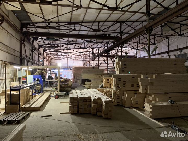 Брус профилированный с чашками