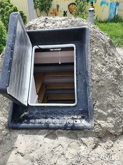 Герметичный погреб с вентиляцией