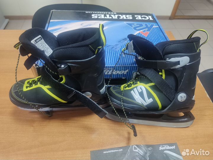 Коньки ледовые раздвижные К2