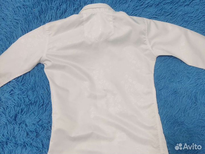 Рубашка белая детская 6 лет