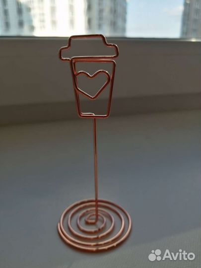 Подставка нумерация столов декор свадьба