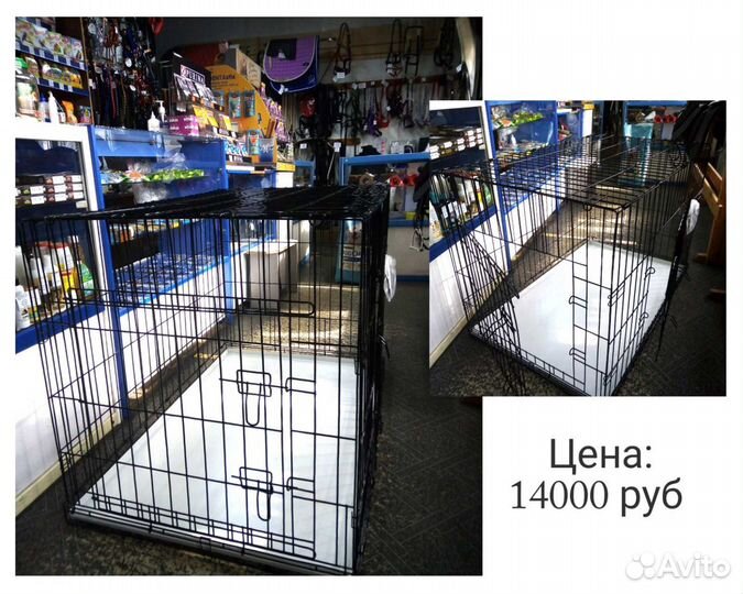 Клетка для большой собаки новая