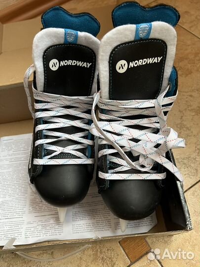 Коньки хоккейные детские раздвижные Nordway NDW350