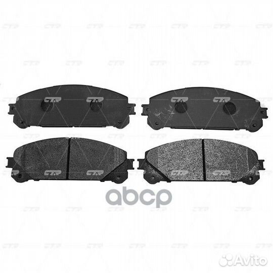 Колодки тормозные дисковые GK1082 CTR