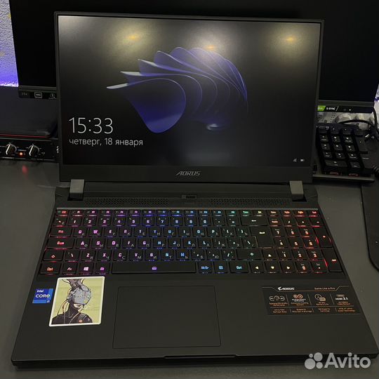 Ноутбук Gigabyte Aorus 15p kd 3060