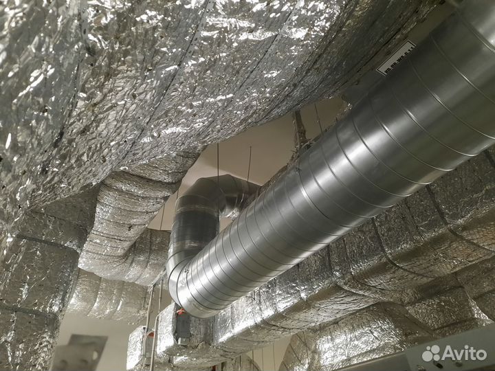 Монтаж вентиляции, отопления, кондиционирования