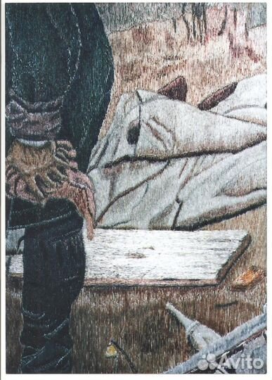 Картина вышивка