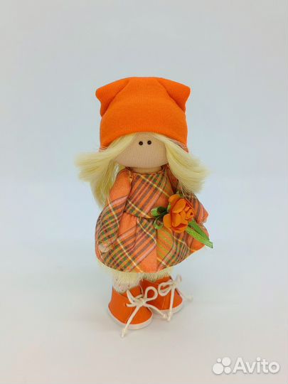 Кукла ручной работы: Крошка,13см