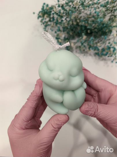 Пасхальный декор ручная работа свеча