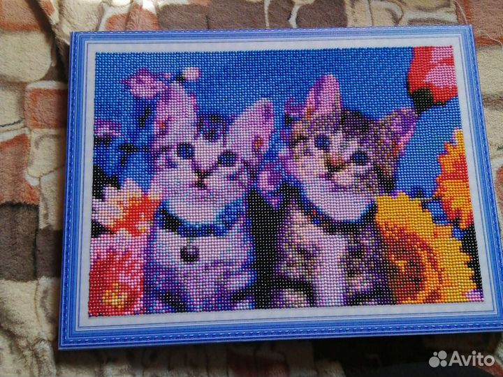 Готовая картина по номерам