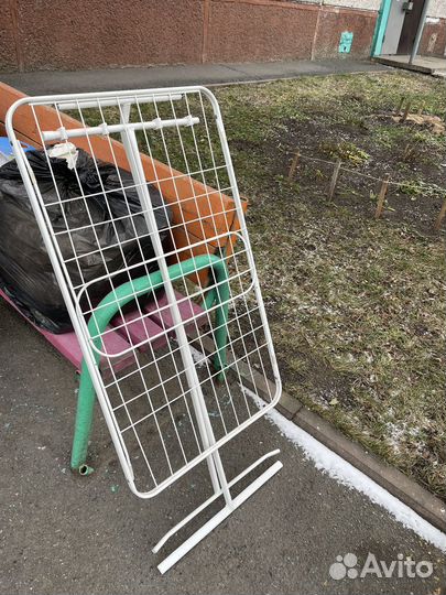 Сушилка для белья напольная бу