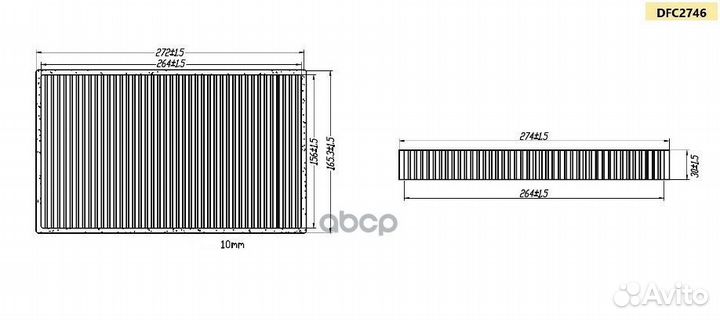 Фильтр салона mazda tribute / ford escape EP# 0