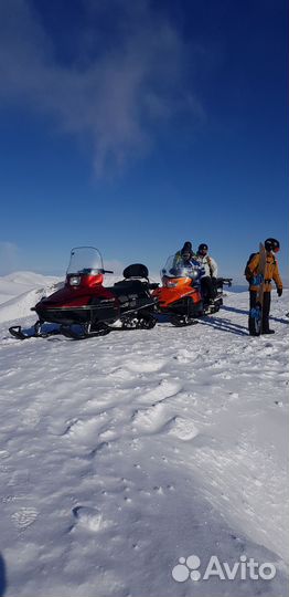 Поездки на снегоходах