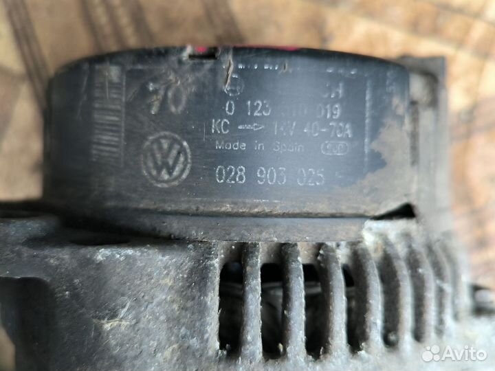 Генератор на volkswagen polo classic