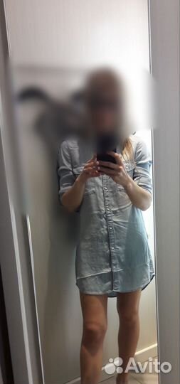 Платье рубашка H&M