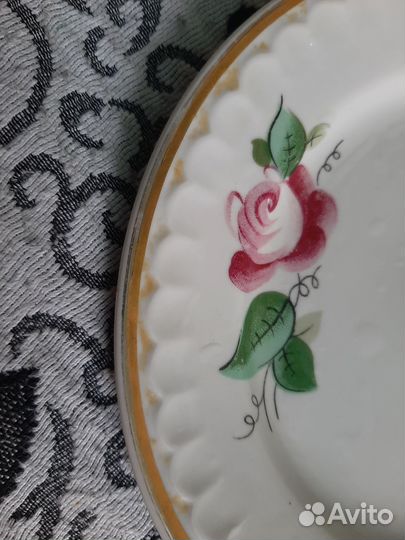 Столовый сервиз фарфор СССР тарелки чайный много