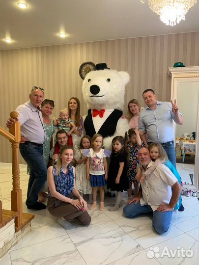 Ростовой Медведь умка и Чебурашка Москва