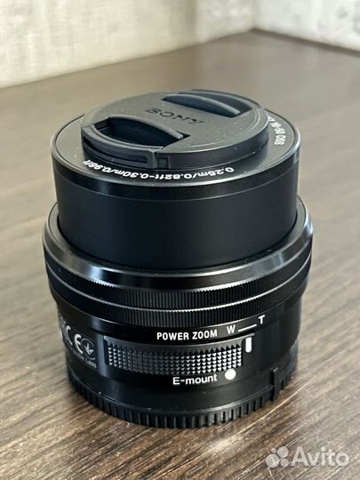 Объектив sony E PZ 16-50 F3.5-5.6 OSS