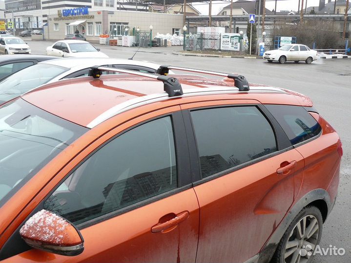 Багажник враспор на интегрированные рейлинги