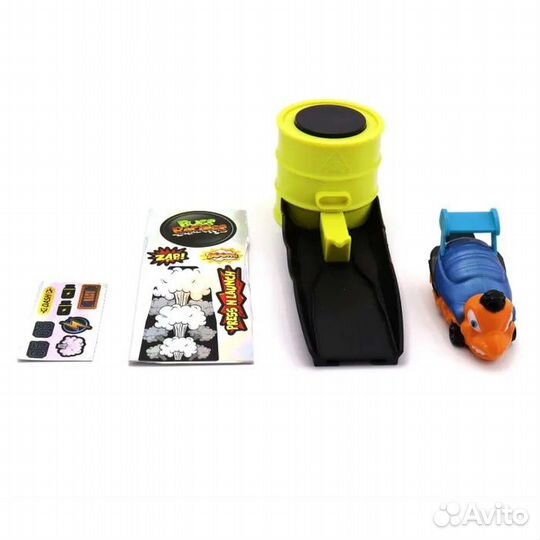 Набор Bugs Racings Гонка жуков Оса с 1 машинкой и пусковым механизмом Сине-оранжевый K02BR003-6