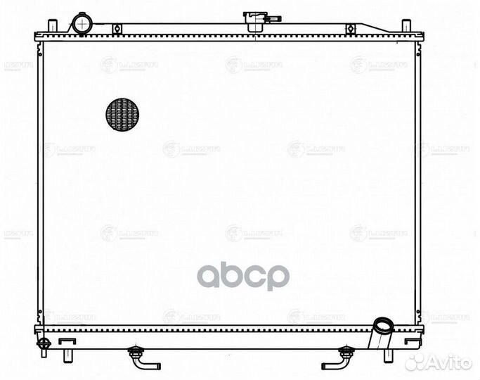 Радиатор охл. для а/м Mitsubishi Pajero III