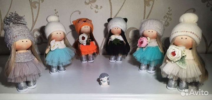 Интерьерные куклы ручной работы