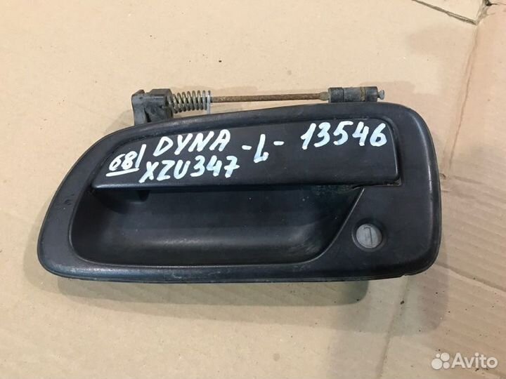 Ручка двери, внешняя левая Toyota Dyna XZU347 S05C