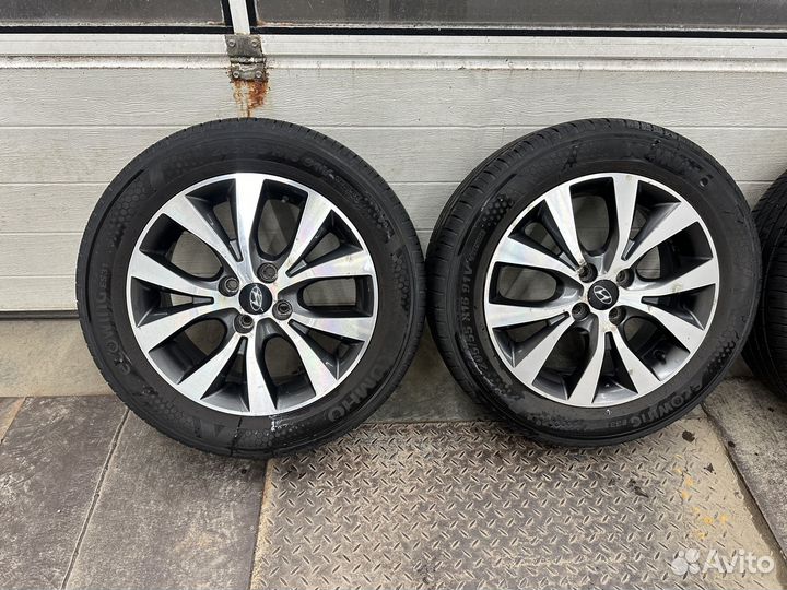 Колеса 205 55 16 летние 4*100 оригинал