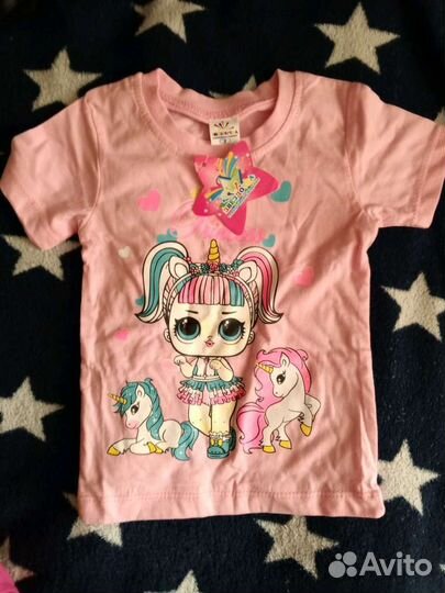 Футболки новые на девочку