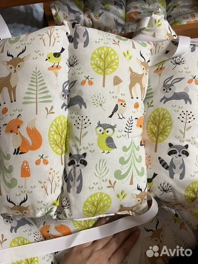 Бортики в кроватку