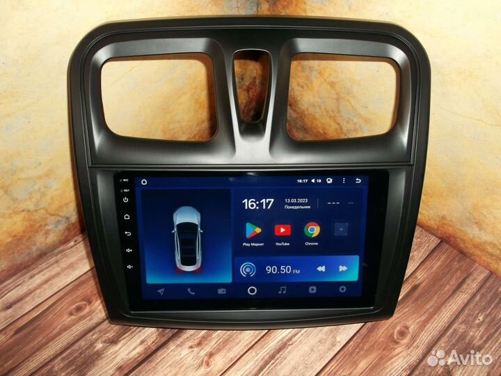 Магнитола Renault Logan 2 Android GPS WiFi