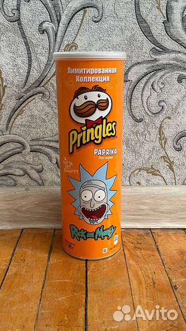 Банка Принглс с Риком купить в Санкт-Петербурге | Хобби и отдых | Авито