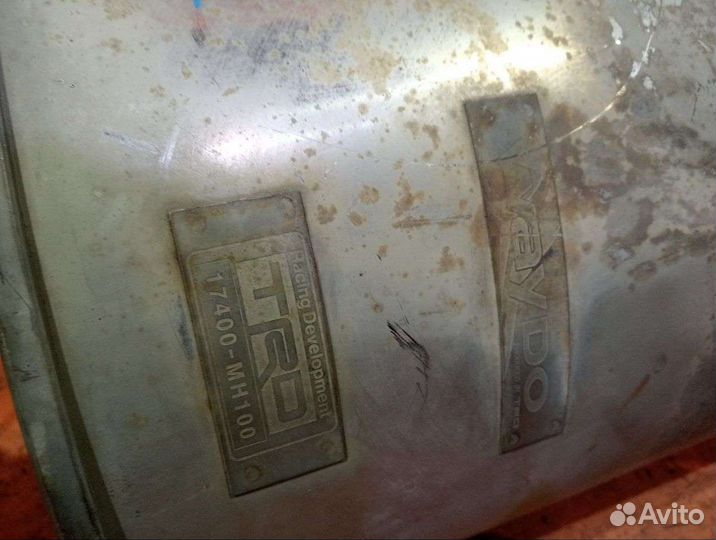 Глушитель на Toyota Alphard ATH10W 2AZ-FXE