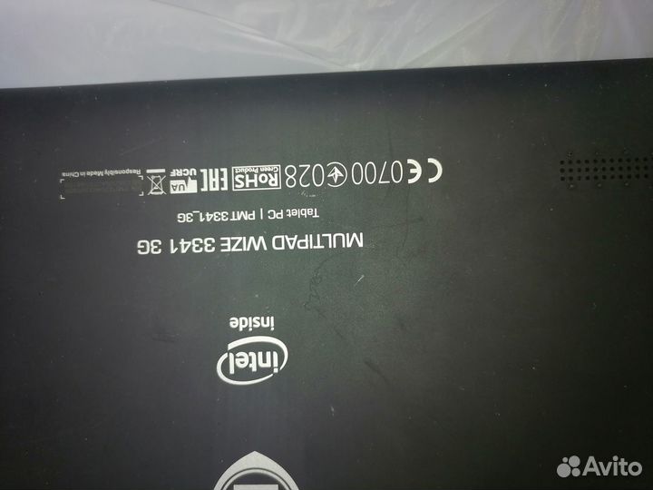 Планшет prestigio