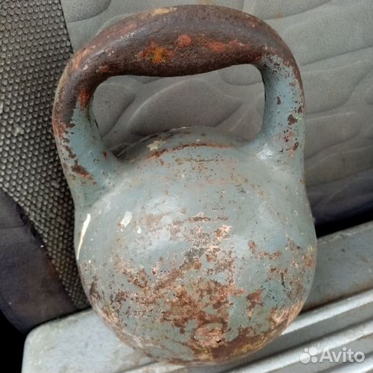 Гиря 16 кг СССР