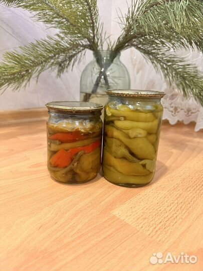 Перец острый маринованный