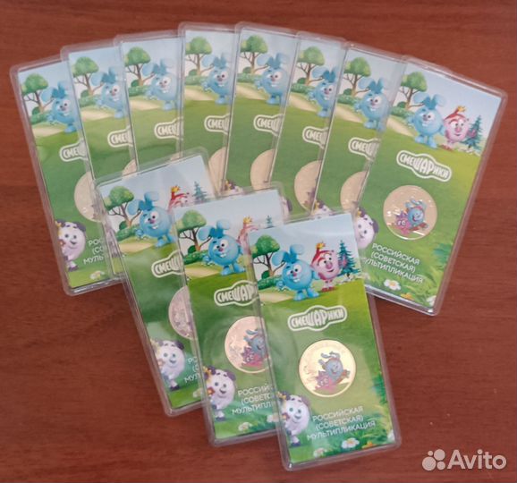 Смешарики цветные и простые