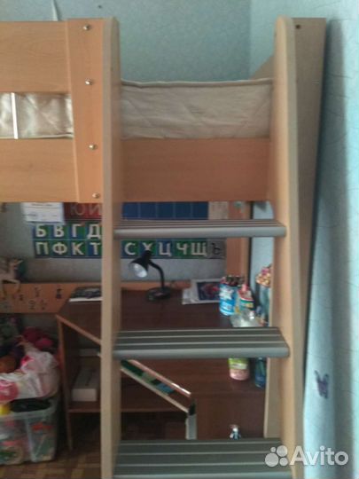 Кровать чердак