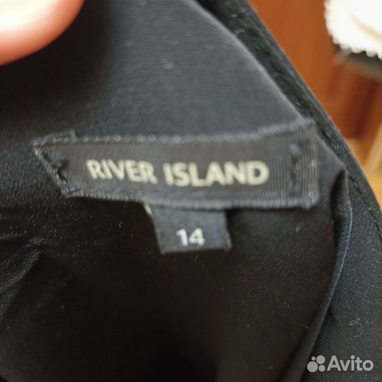 Платье сарафан River Island чёрный р. 46