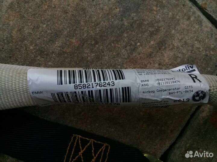 Подушка безопасности шторка BMW E39-Бмв Е39