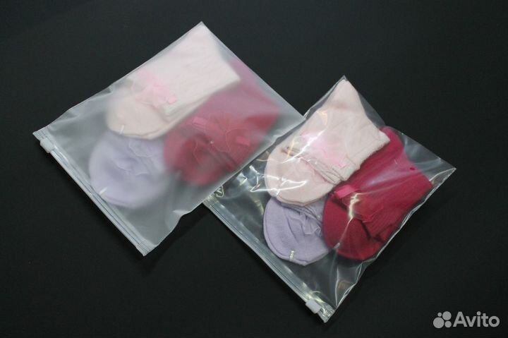 Пакет Zip Lock Зип лок 30*40 60 мкм прозрачный