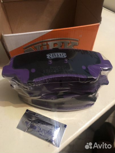 Тормозные колодки NiBK PN0537 (M)