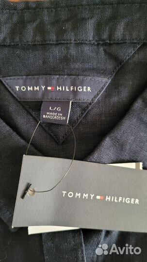 Рубашка (блузка) женская лён Tommy Hilfiger, р.L