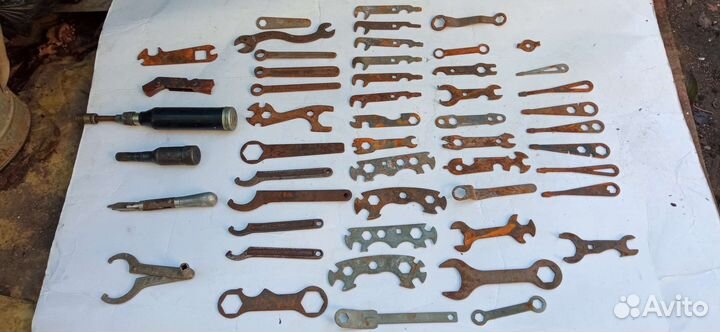Гаечные ключи СССР для вело мото