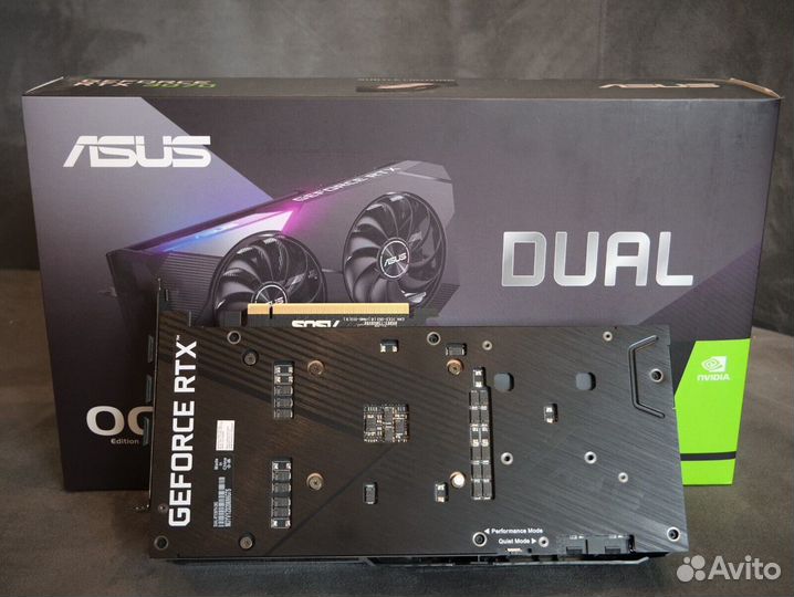 Видеокарта asus GeForce RTX 3070 dual OC