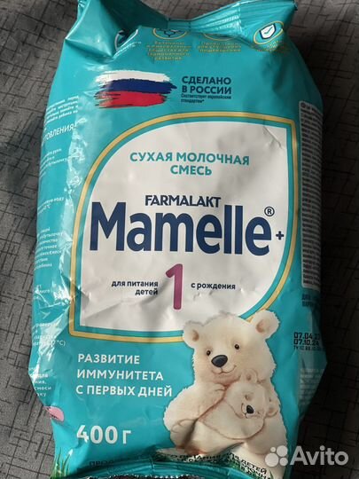 Сухая молочная смесь Mamelle+