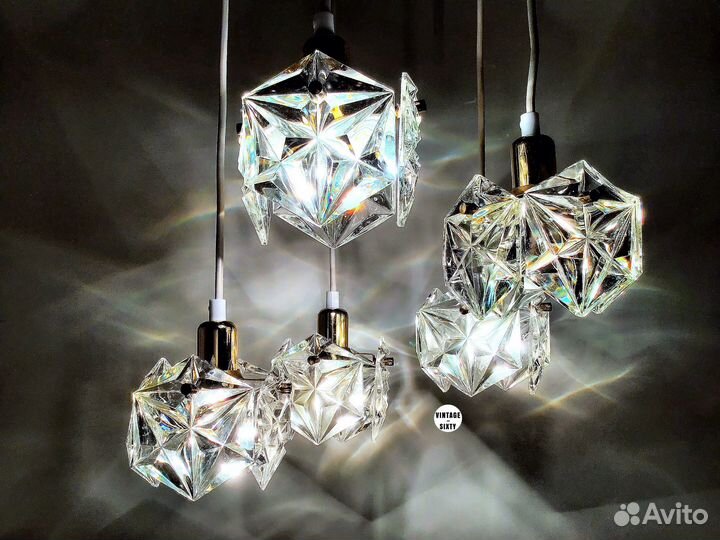 Люстра подвесная потолочная паук СССР