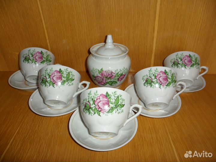 Чайный сервиз Городницкий ф.з. СССР